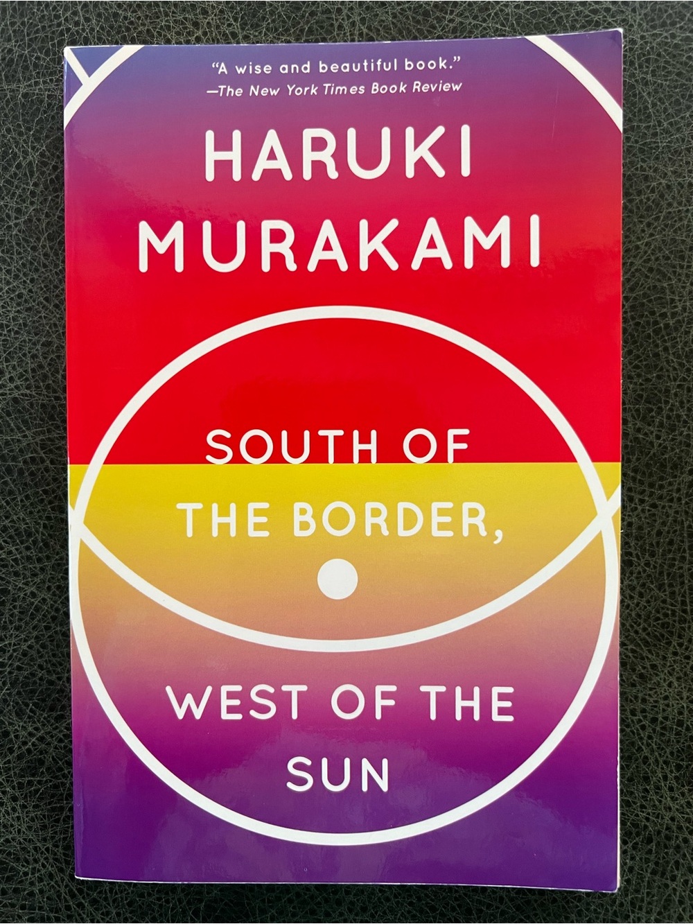 South of the Border, West of the Sun Book a Novel by Haruki Murakami